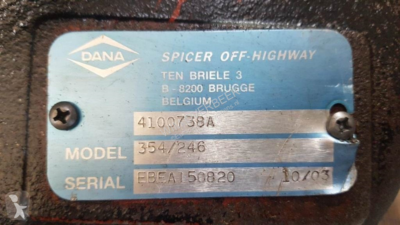 Reservedele til offentligt anlægsarbejde Dana...