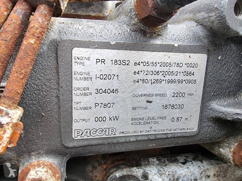 Vrachtwagenonderdelen Paccar PR183S2
