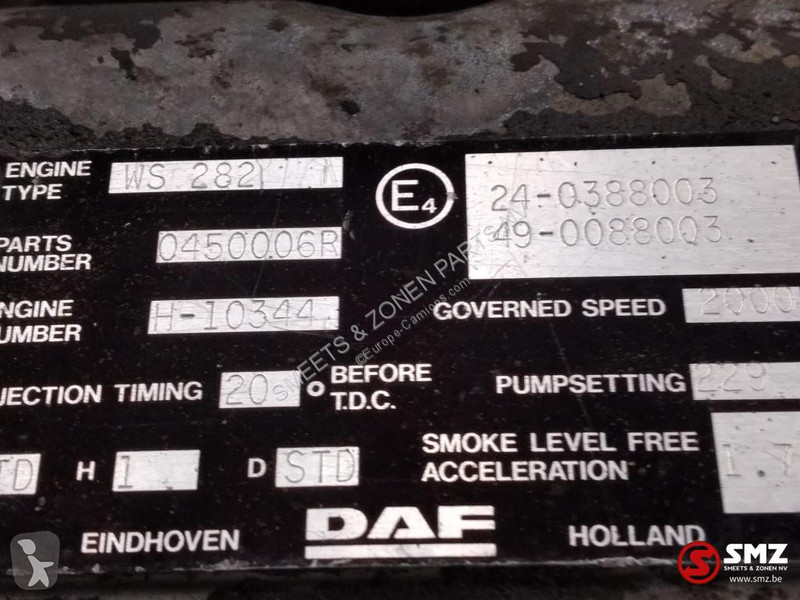 Reservedele til lastbil DAF Occ Powerpack DAF...