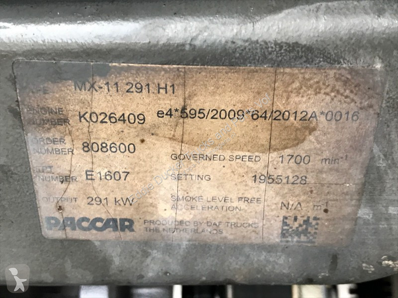 Pièces poids lourds DAF MX-11 291 H1