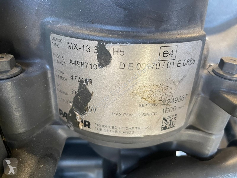 DAF 0452219 MX-13 355 H5 truck part