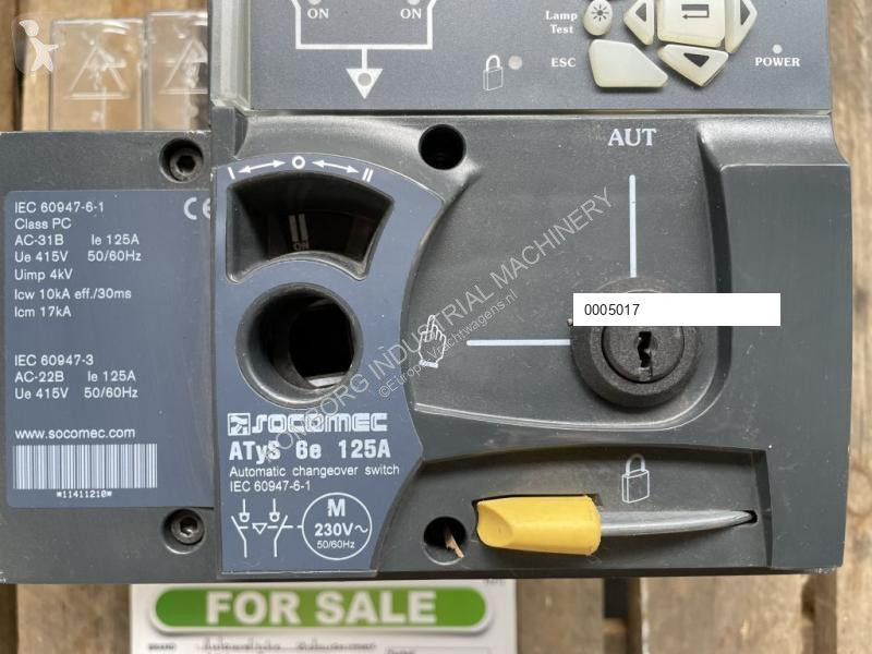Vrachtwagenonderdelen  Socomec Automatische...