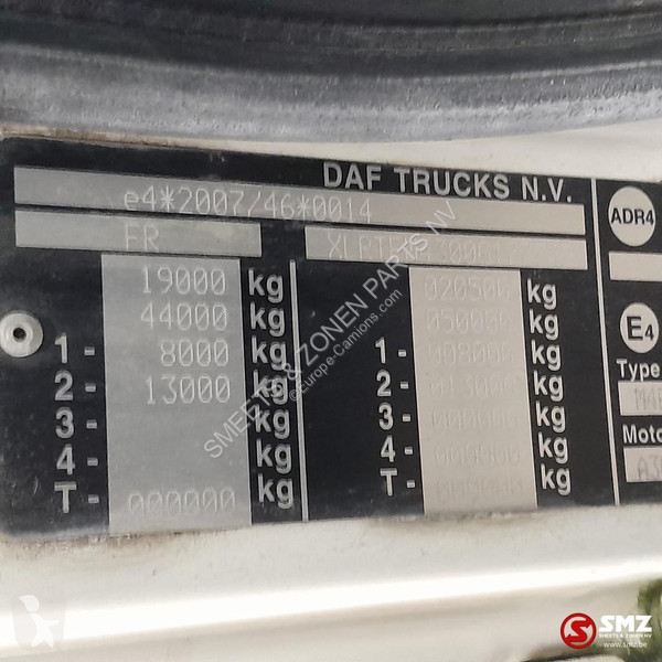 قطع غيار الآليات الثقيلة DAF Occ cabine DAF