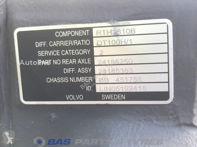 قطع غيار الآليات الثقيلة Meritor Volvo RTH2610B