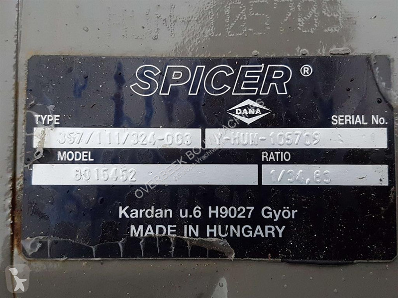 Запчасти для грузовика Atlas -Spicer Dana...
