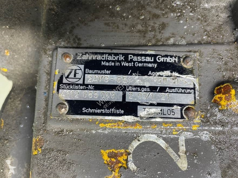 قطع غيار الآليات الثقيلة Zettelmeyer ZL602-ZF...