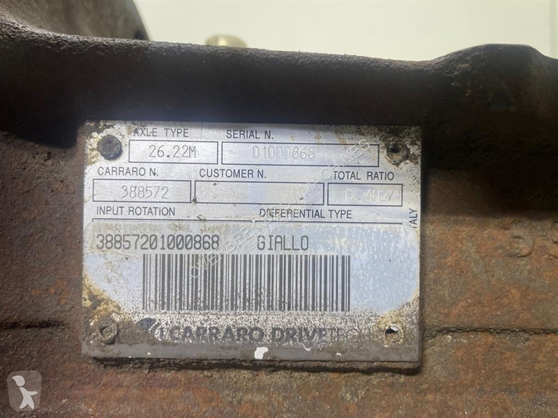 Vrachtwagenonderdelen Ahlmann AS900-Carraro...