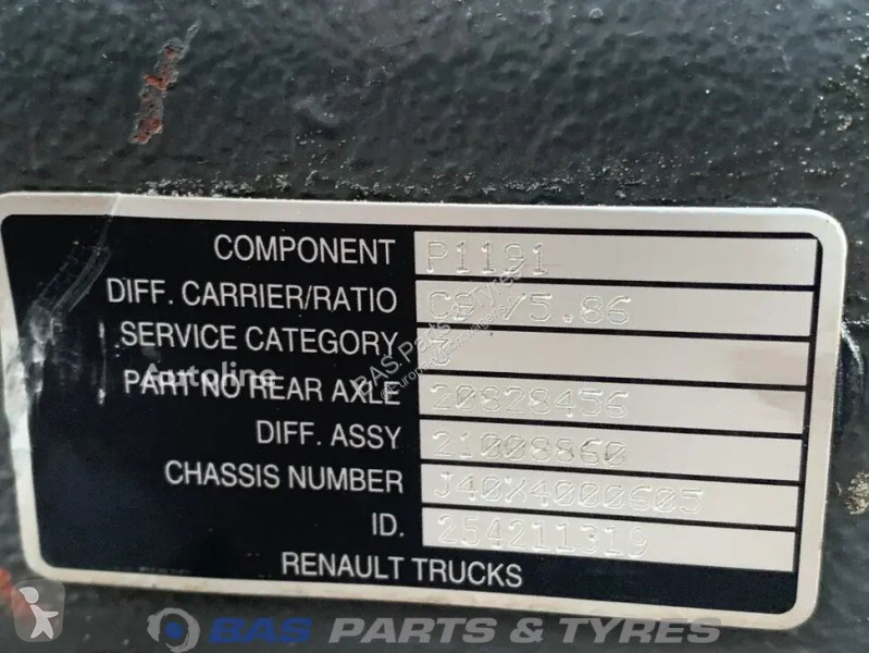Teherautó-alkatrészek Renault P1191