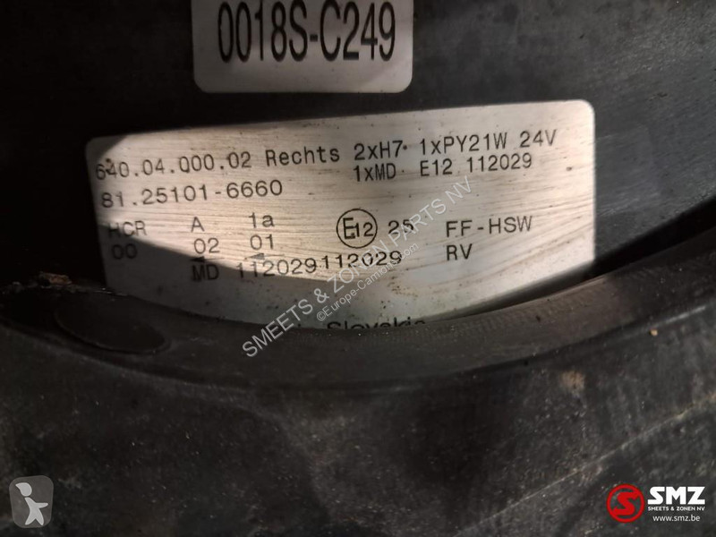 Запчасти для грузовика MAN Occ voorbumper MAN