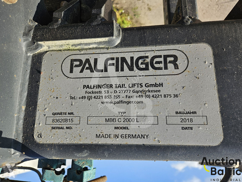 Reservedele til lastbil Palfinger MBB C 2000 L