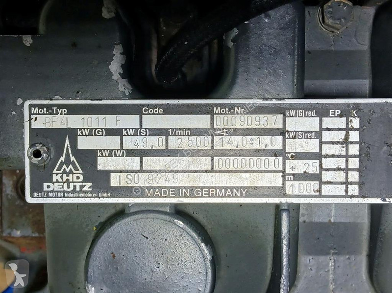 Ahlmann AZ6-BF4L1011-Engine/Motor truck part