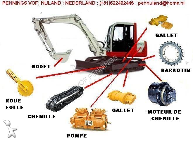 Pezzi di ricambio macchine movimento terra Komatsu