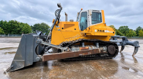 Bulldozer op rupsen Liebherr