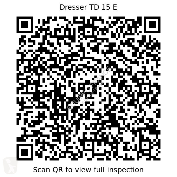 بلدوزر Dresser TD 15 E Without Ripper