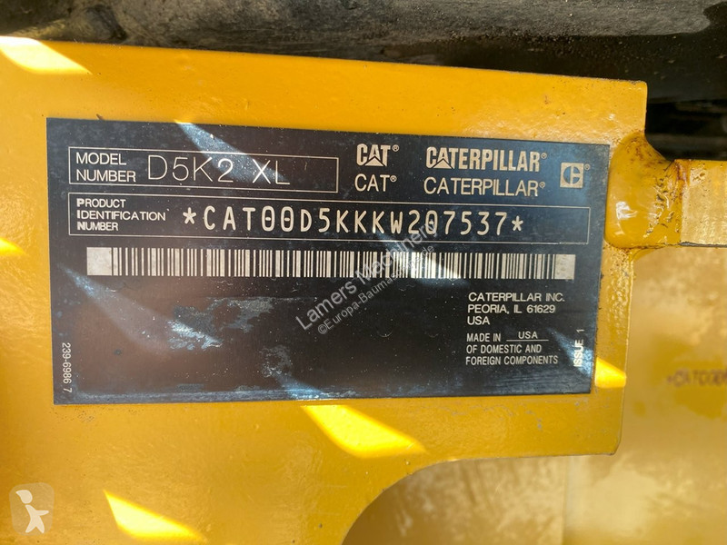 Bulldozer Caterpillar D5K2 NVT
