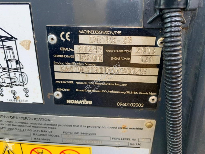 بلدوزر Komatsu PX-23