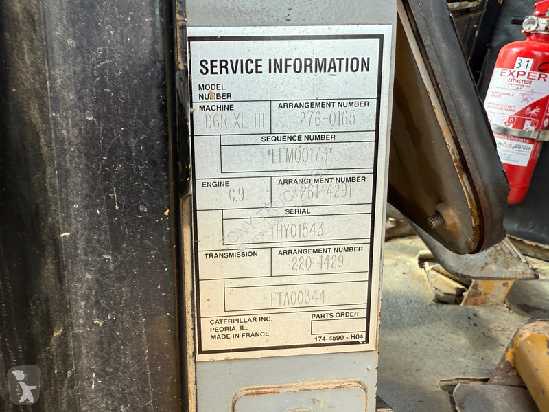 Buldozer Caterpillar D6 R XL Serie III...