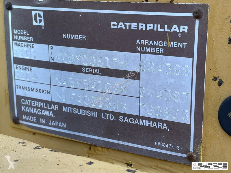 بلدوزر Caterpillar 913B LGP German Machine -...