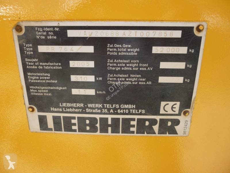 Bulldozer Liebherr