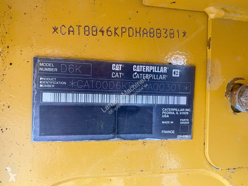 Bulldozer Caterpillar D6  NVT
