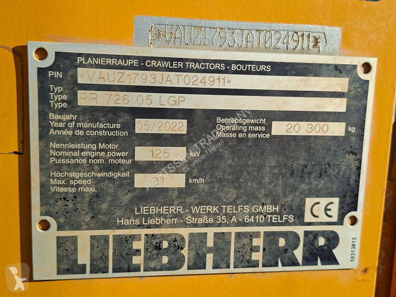 بلدوزر Liebherr