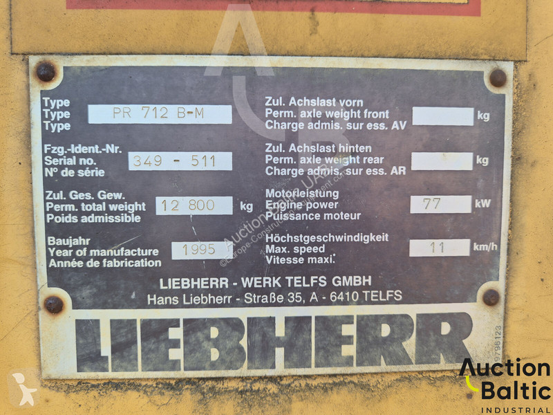 Бульдозер Liebherr 712 B-M