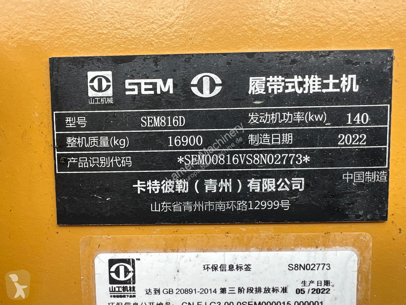 Buldozer SEM 816D .