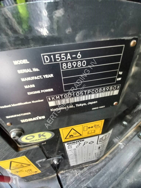 Buldozér Komatsu D155A-6R (4pcs available for...