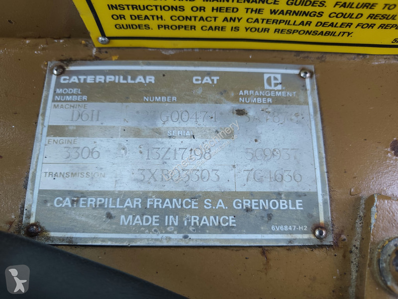 Bulldozer Caterpillar D6H