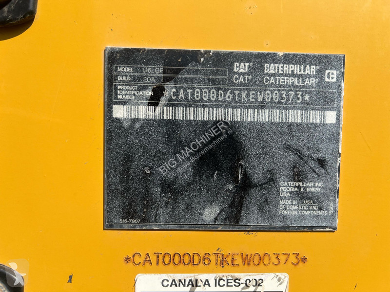 Bulldozer Caterpillar D6 LGP