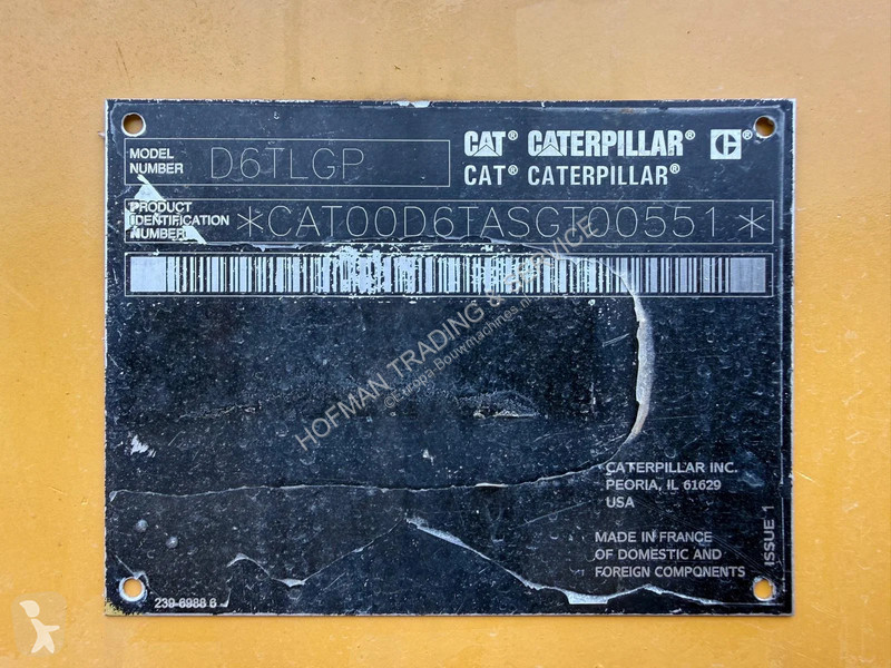 Bulldozer Caterpillar LPG