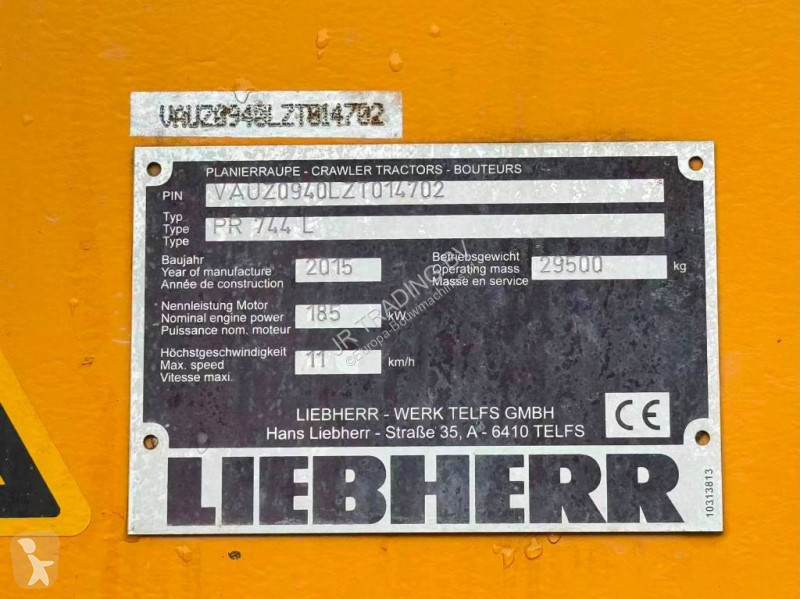 Bulldozer Liebherr PR 744
