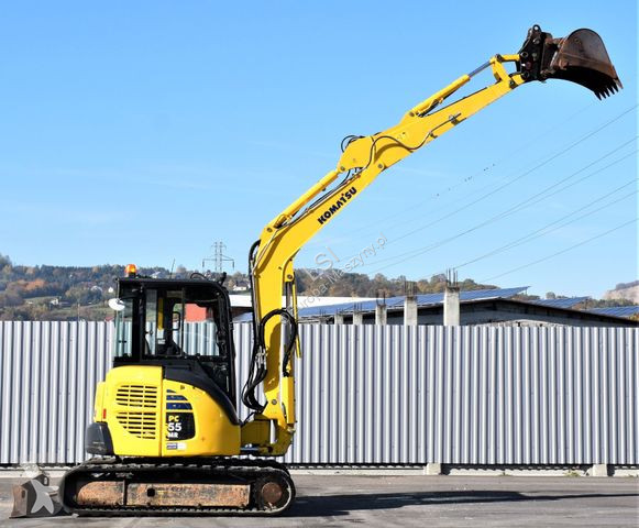 Buldozer Komatsu PC 55 MR * Raupenbagger * Top...