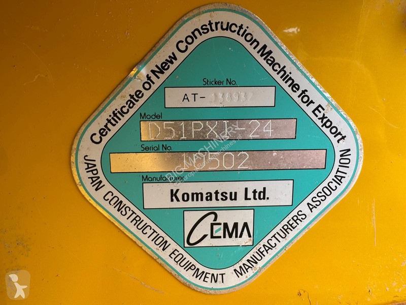 Bulldozer Komatsu D51PXi-24 | TOPCON