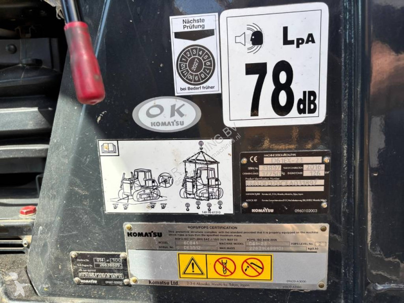 بلدوزر Komatsu EX23 (GPS Prepared)