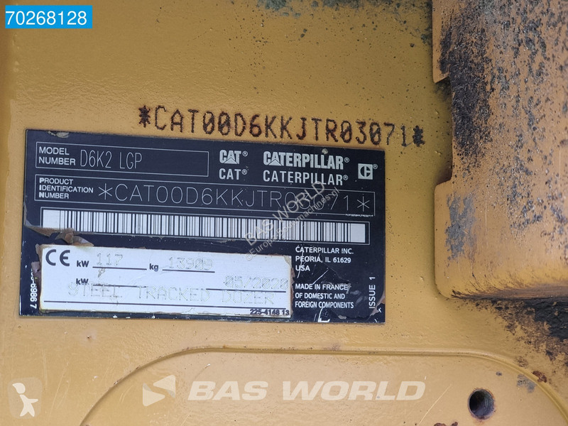 Bulldozer Caterpillar D6 K2 RIPPER VALVE