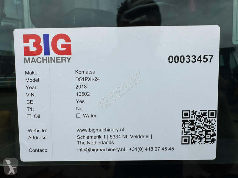 Bulldozer Komatsu D51PXi-24 | TOPCON