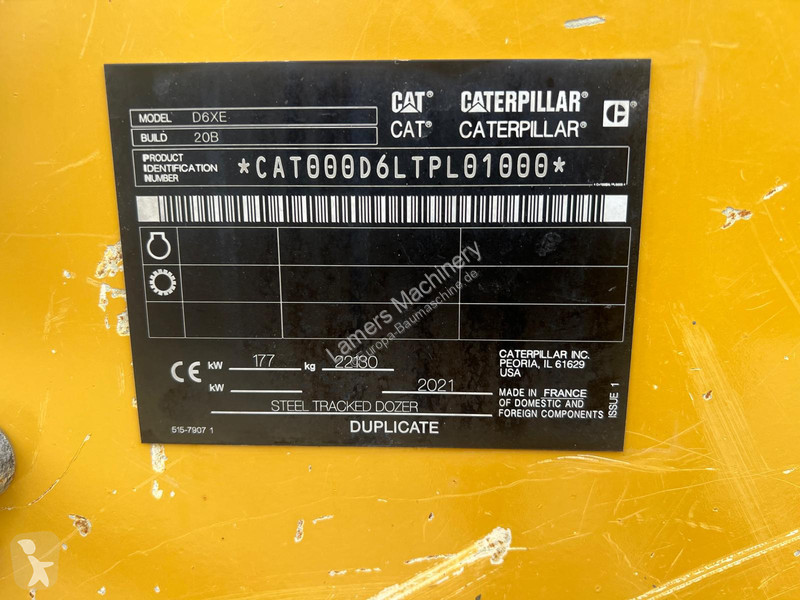بلدوزر Caterpillar D6 XL next generation .