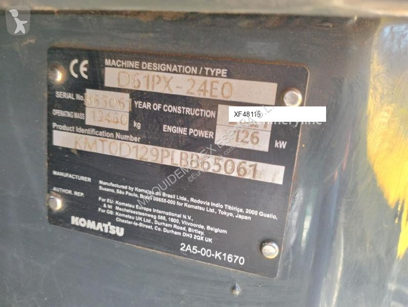 بلدوزر Komatsu 24EO(5061)