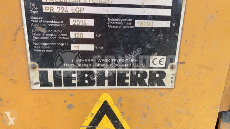 Bulldozer Liebherr Pr 724 Lgp