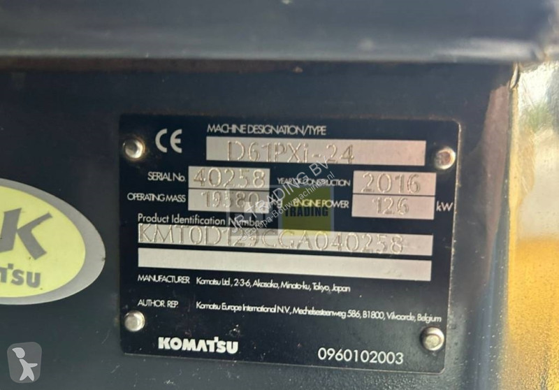 بلدوزر Komatsu PXI-24 (Topcon intelligent system)