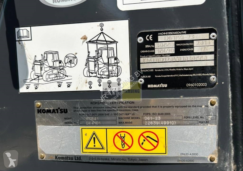 بلدوزر Komatsu PXI-23 (Topcon intelligent system)