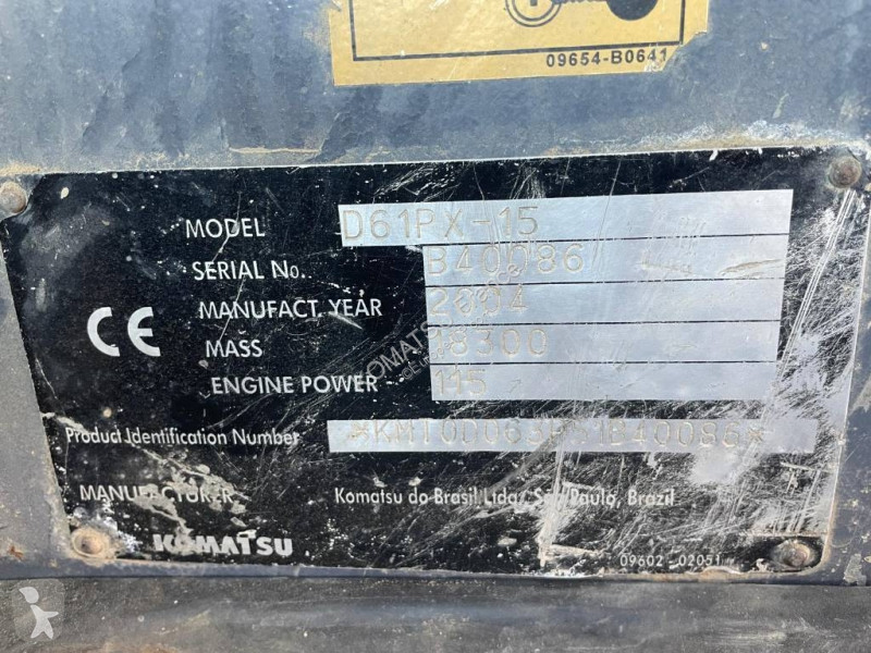 بلدوزر Komatsu PX15