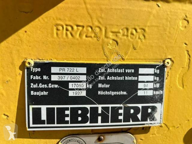 Bulldozer Liebherr pr722