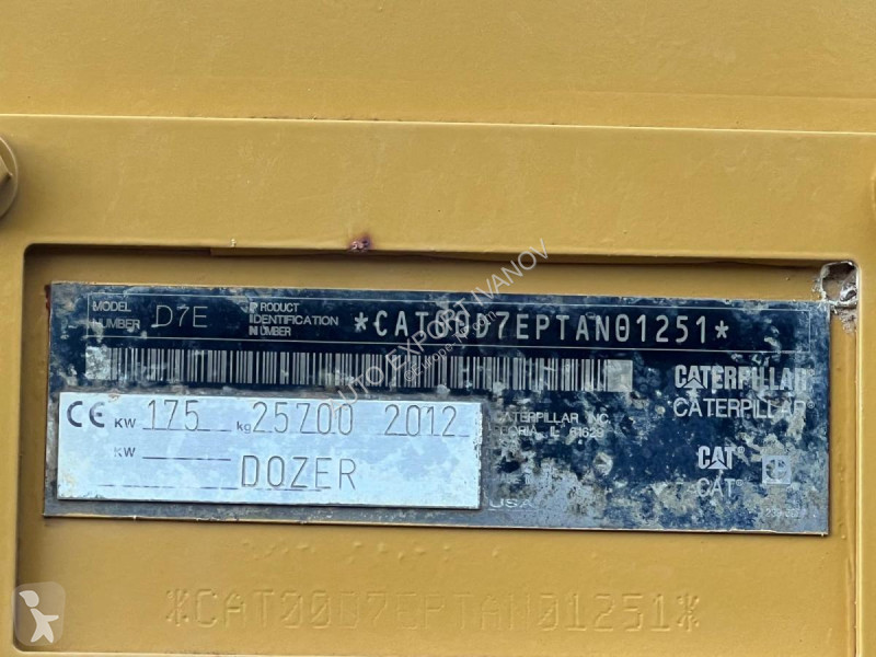 Bulldozer Caterpillar  D7E HYBRID