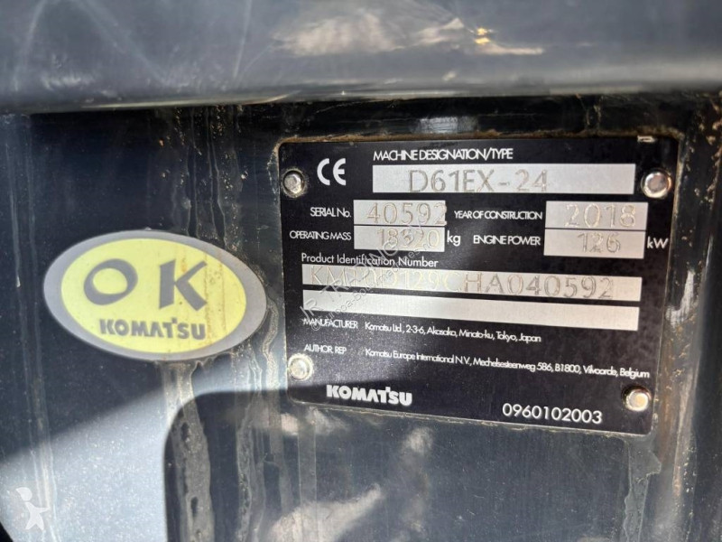 بلدوزر Komatsu EX-24 (GPS Prepared)