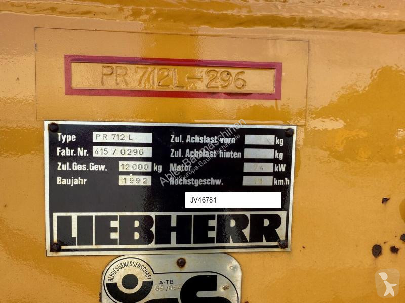 Buldozer Liebherr PR712L