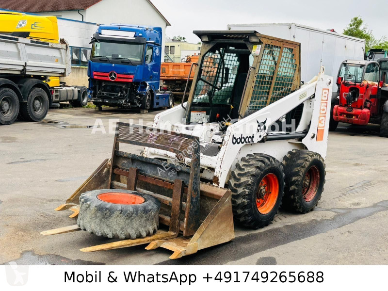 Buldozer Bobcat 853 Kompaktlader...