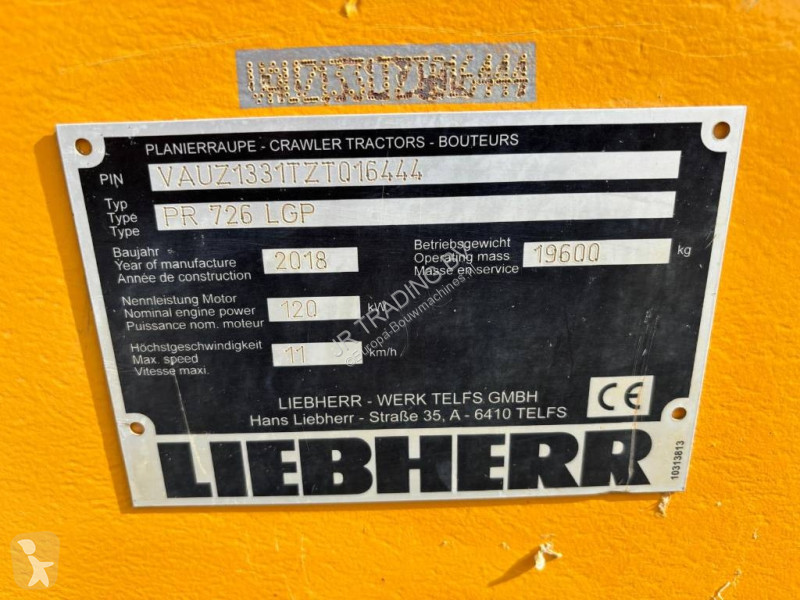 Bulldozer Liebherr