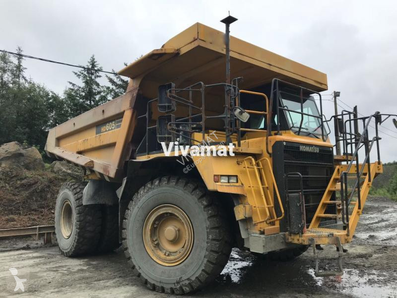 Højsidet godsvogn Komatsu